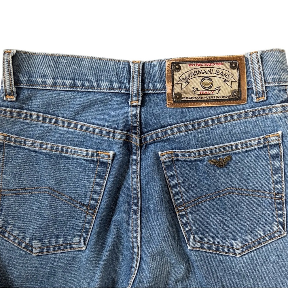 Vintage Y2K Armani Jeans Straight Leg Denim